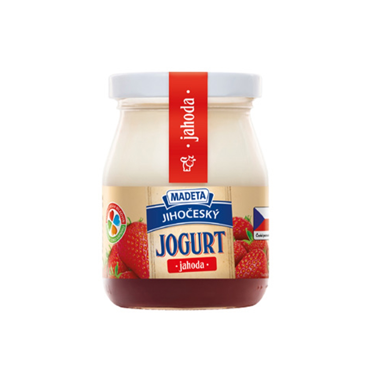 Jihočeský tradiční jogurt jahoda 200 g